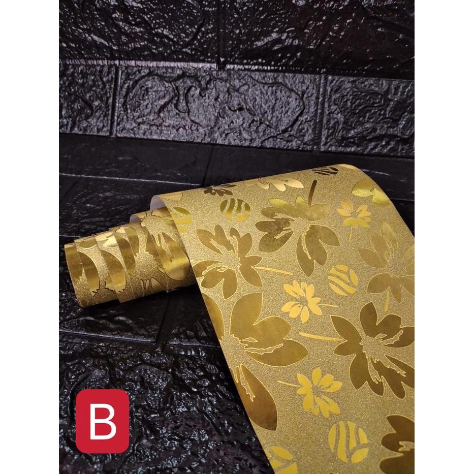 MNTB" WALLPAPER LIST STICKER DINDING / LIST DINDING 3 METER (5 ROLL) HIGH QUALITY