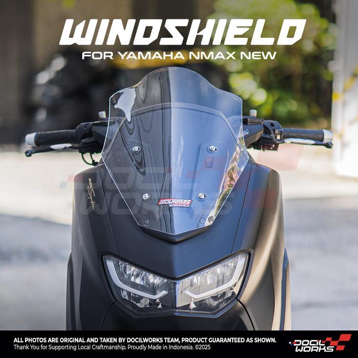 "New" Windshield New Nmax 2020 model TDR visor Nmax model TDR