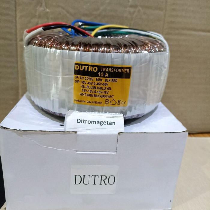 TRAFO 10 AMPERE CT45 TRAPO 10A / DUTRO CT 55 TOROID TORODIAL TRAFO DONAT 10 AMPERE
