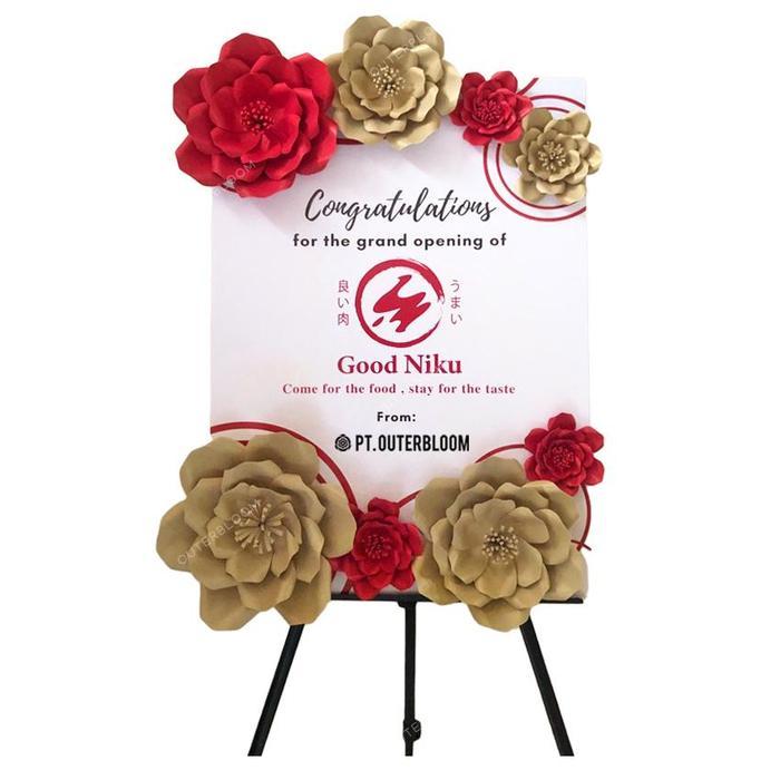 Papan Bunga Kertas - Penelope Paper Flower Board