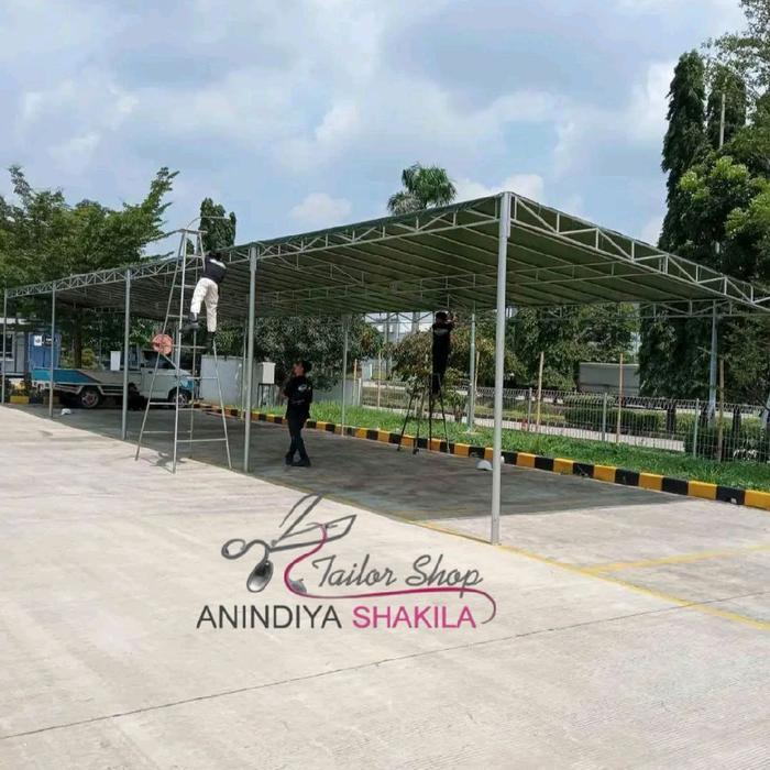 RANGKA TENDA PESTA TEROP UK.4X6 + TERPAL