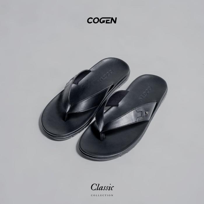 Fladeo Footwear - Sendal Jepit Pria Kulit Sandal Cowok Classic Series