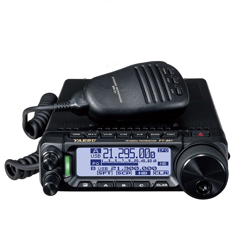 STOK TERBATAS  YAESU FT-891 HF/50MHz Full Mode Portable Transceiver 100W Shortwave Radio Station U8T