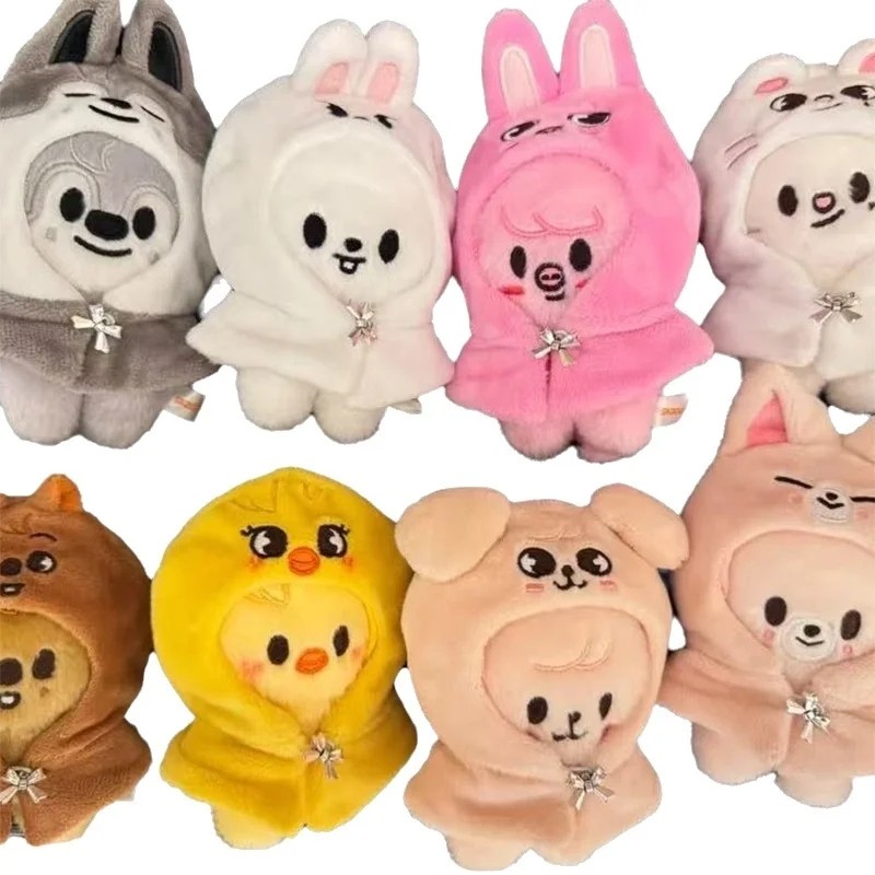 SKZOO Plush Keychain STAY Stray Children's Doll Han Zhicheng Magic School Bean Eye Cloak Cloak Doll