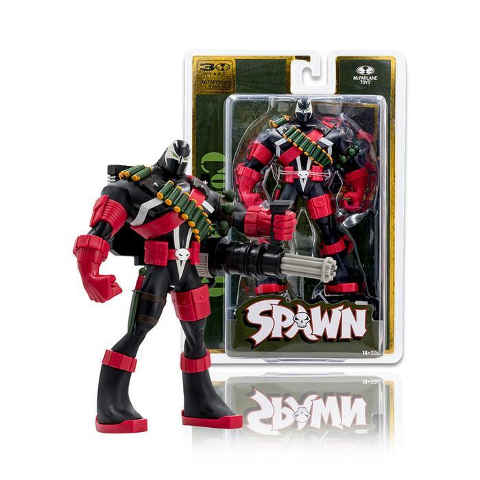 Mcfarlane Toys Commando Spawn (Digitally Remastered) 7" Figure Mcfarlane Toys 30Th Anniversary