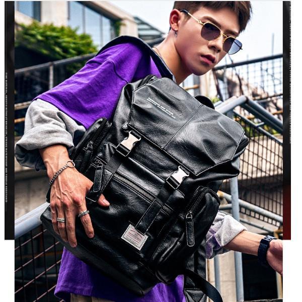 Visval Top - Tas Ransel Kulit Pria Backpack Kulit Pria Tas Pria Romeo