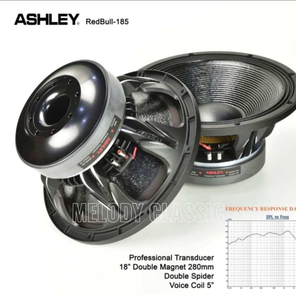 SPEAKER KOMPONENT ASHLEY REDBELL185 REDBELL 185 ORIGINAL