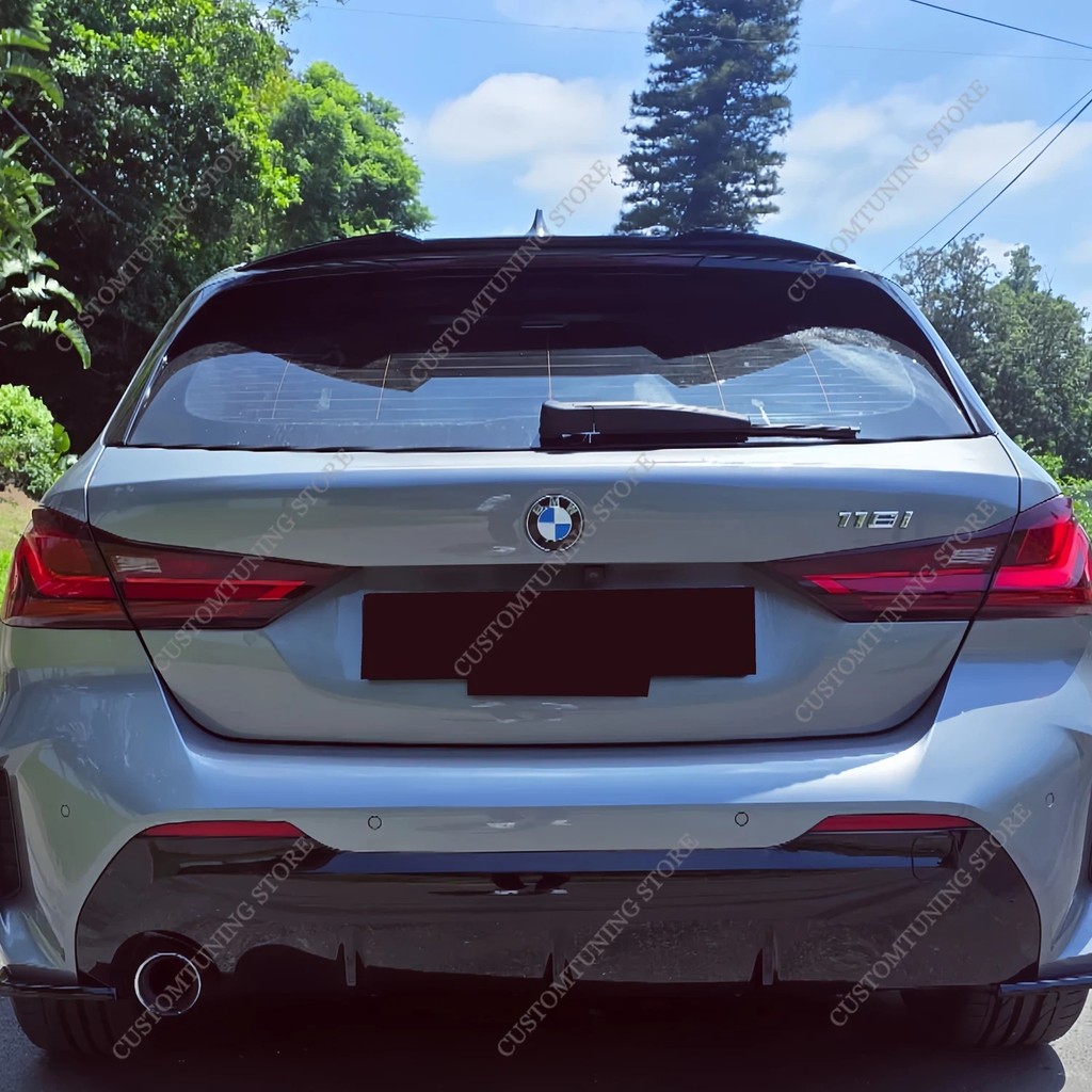 Gloss Black Abs Rear Spoiler Ca Extension For F40 116I 116D 118D 118I 120I 120D 2019-2024 Rear Wing