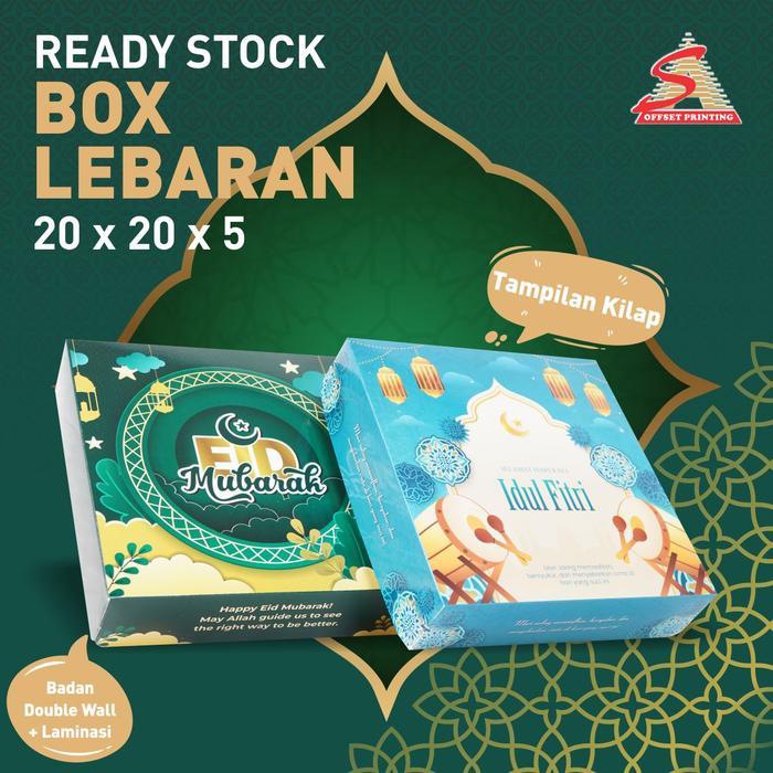 20 X 20 X 5 Hampers Lebaran/Box Lebaran/Box Kue Kering/Dus Idul Fitri