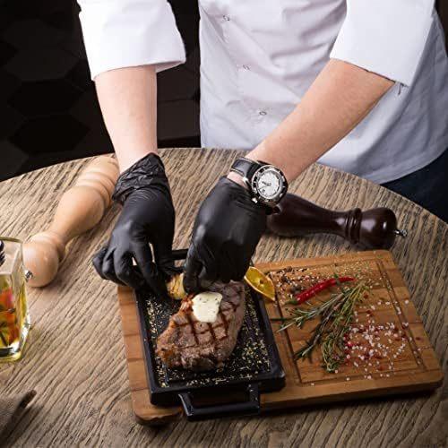 100 pcs sarung tangan nitril medis 100%/sarung tangan sintetis nitril/S-M-L-XL/4 ukuran sarung