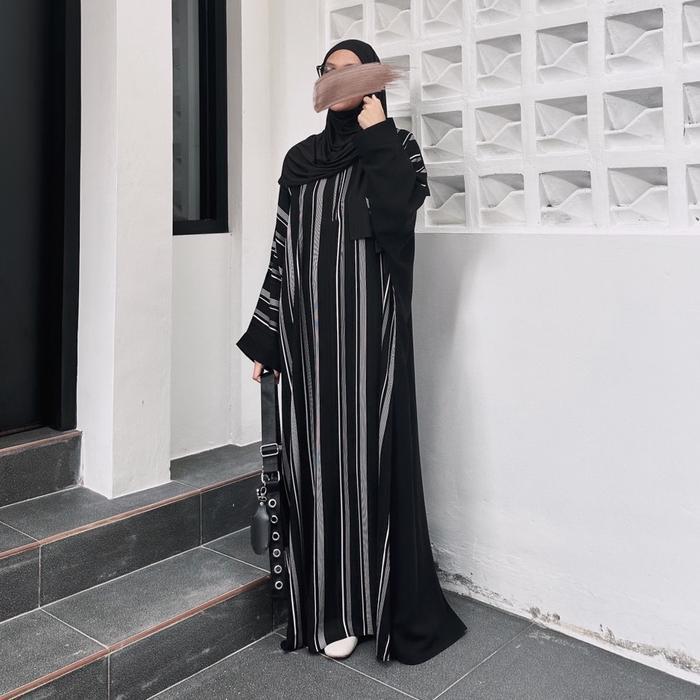 Claretta Kaftan Batwing Abaya Arab Turki Pasti Ori