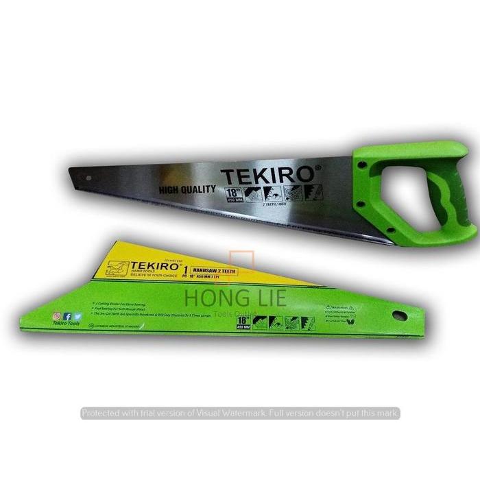 Tekiro Gergaji Potong Kayu 2 Mata 18 inch 18"