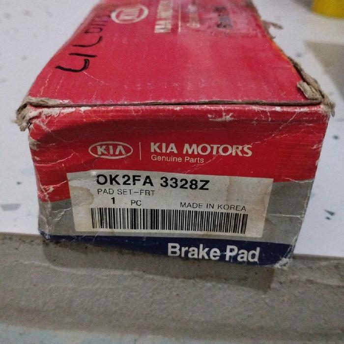 Kampas Rem Depan Kia Carens 2