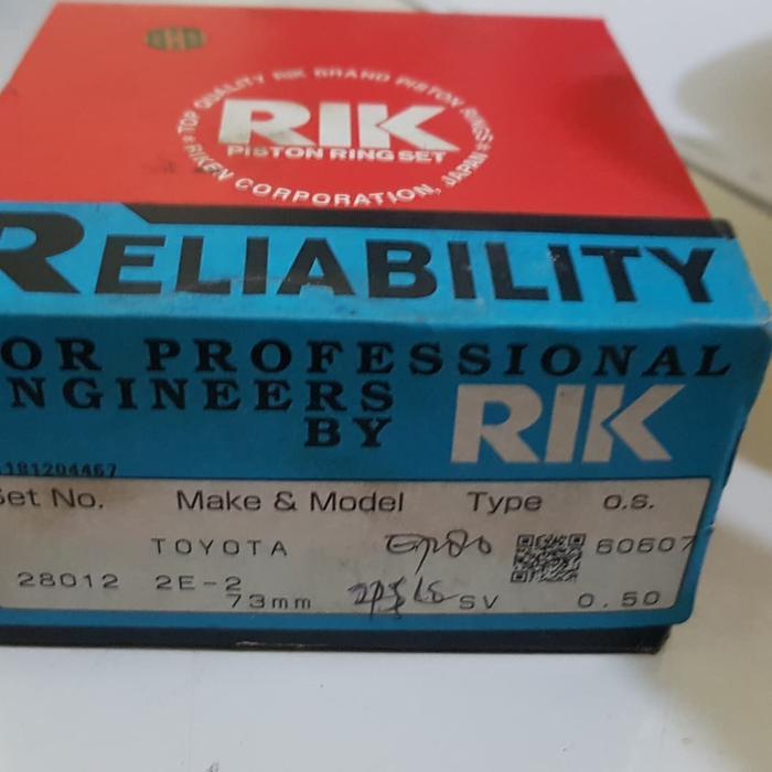 Ring Seher Starlet Ep80 Oversized 0.50 Rik Japan