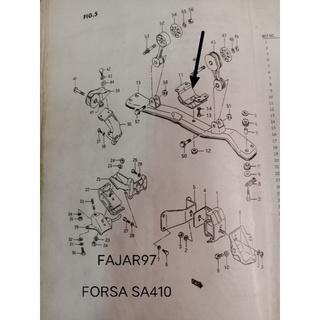 Pangkon Mesin Transmisi Suzuki Forsa Sa410 11620-82660