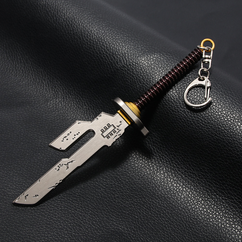 Anime Jujutsu Kaisen Keychain Nanami Kento Fushiguro Toji Weapon El Pendant Keyring For Men Jewelry