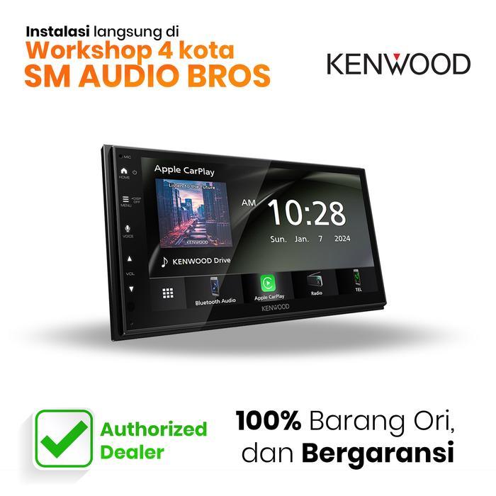 Kenwood DMX6523S - Head Unit 7 Inch Apple Car Play Android Auto - Head Unit Only