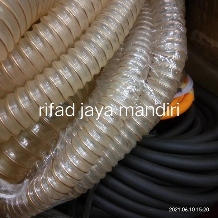 Pu Ducting Hose 1 1/2 Inch Selang Flexible Vacum Serbuk