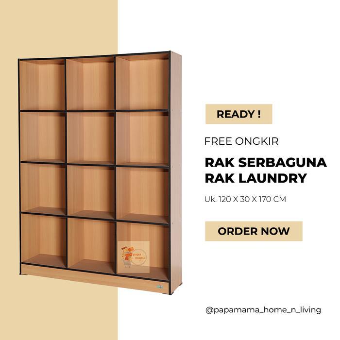 Rak Laundry - Rak Buku - Rak Pajangan - Rak Serbaguna - Medan