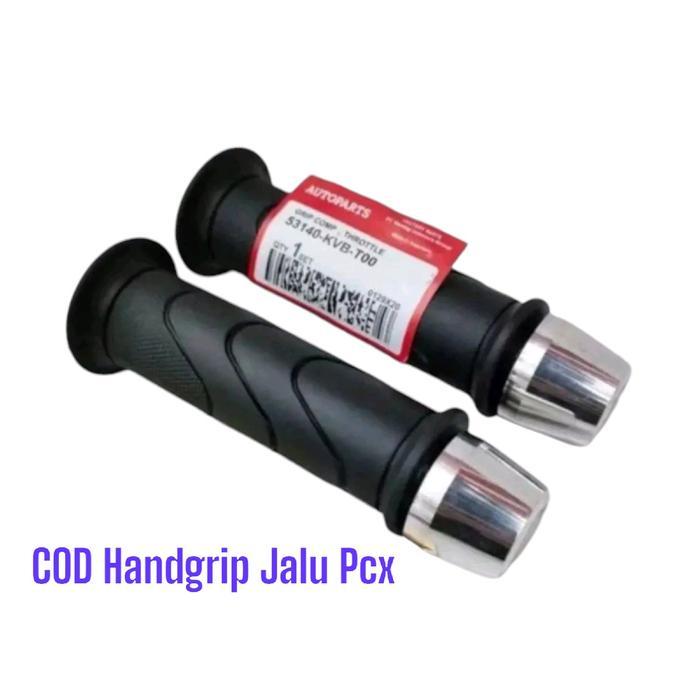 Handfat Handgrip Motor Model Standar Ori Honda+ Jalu Stang PCX Universal Semua Motor Beat Vario