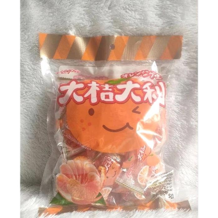 "New" Naraya/Hoopie Permen Jelly Rasa Jeruk/Nenas/Jagung 500 gr