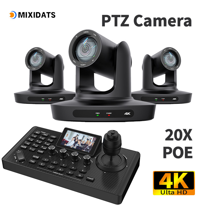 PTZ Camera 4K 20X Zoom Video Conference Camera Kit Church Meeting live broadcast PTZ camera
