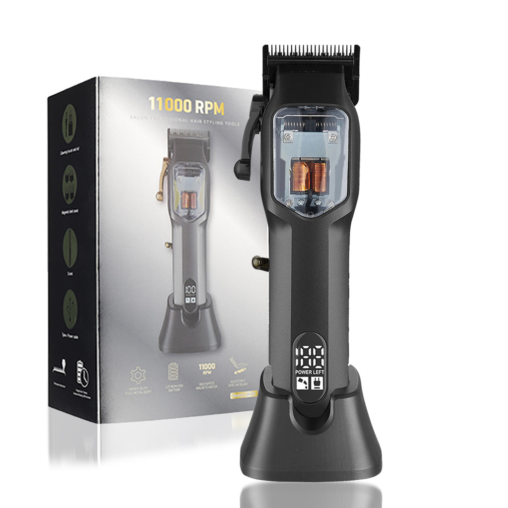 Hair Clipper Professional Hair Trimmer Adjustable Hair Cutting Machine Electric Hair Clipper with