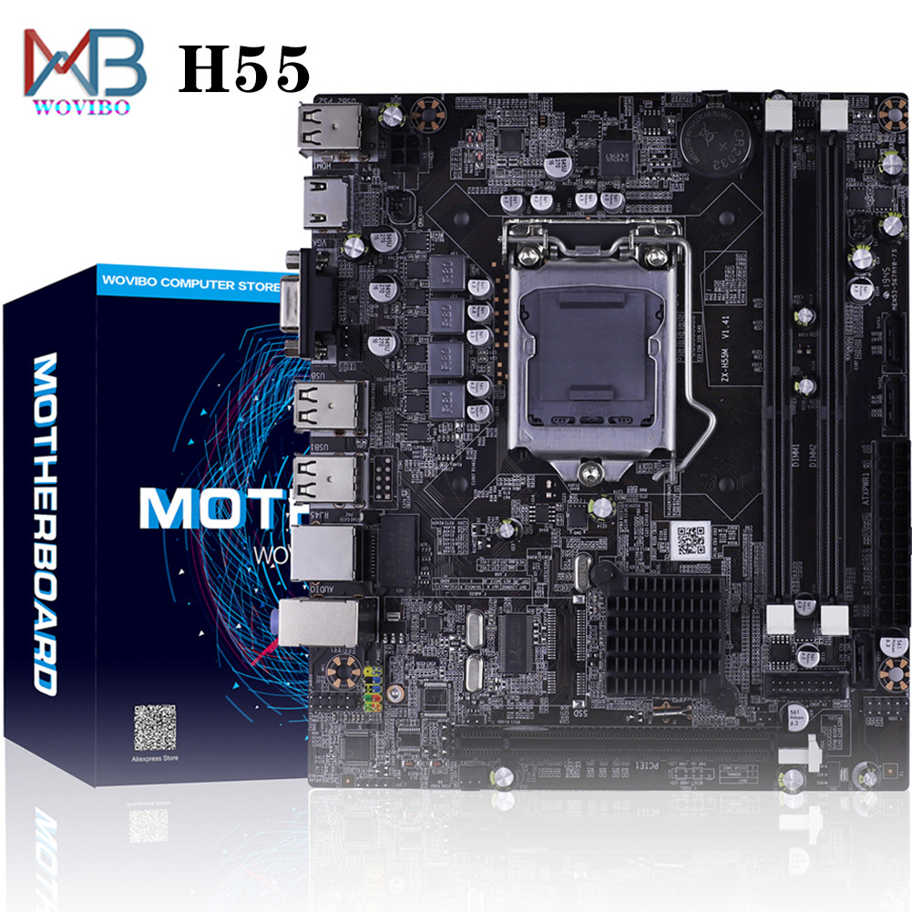 H55 Motherboard LGA 1156 DDR3 Memory For Intel LGA1156 Desktop Mainboard I3 I5 I7 Xeon x3470