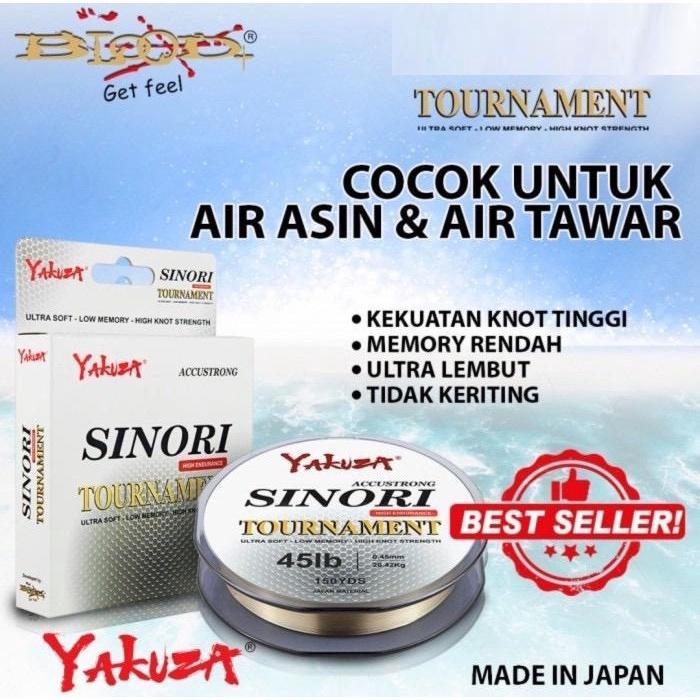 Daiwa - SENAR PANCING YAKUZA SINORI TOURNAMENT SERIES KUALITAS JEPANG ASLI