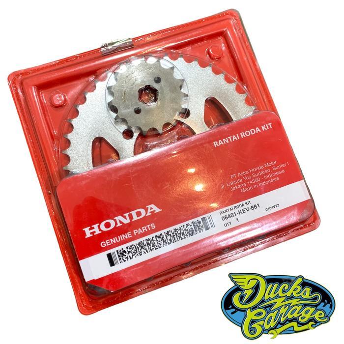 Gear Set Gear Depan Gear Belakang Honda Supra Supra Fit Supra X Original