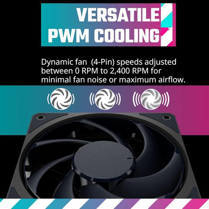 COOLER MASTER MOBIUS 120P ARGB CASE FAN