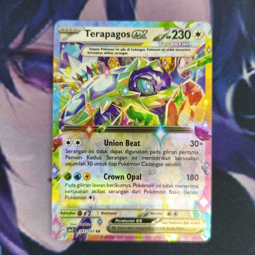 pokemon (ID) terapagos ex - MA3 145/193 - RR