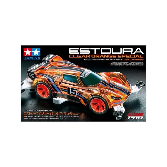 Tamiya Estoura Clear Orange Special Ma Chassis - 95691