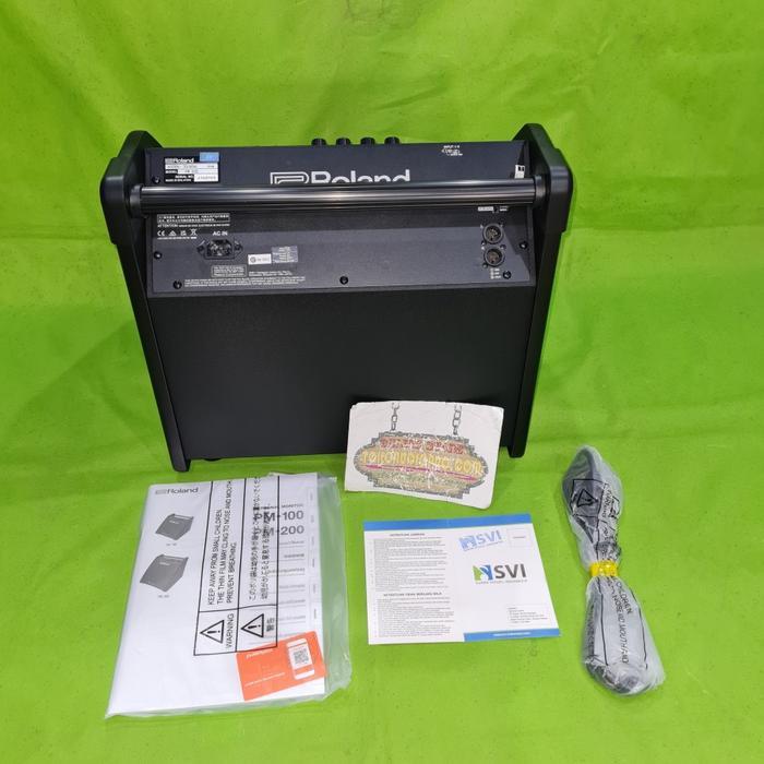 Ampli Drum Roland Pm200 Personal Monitor Drum Elektrik Roland Pm-200 Co