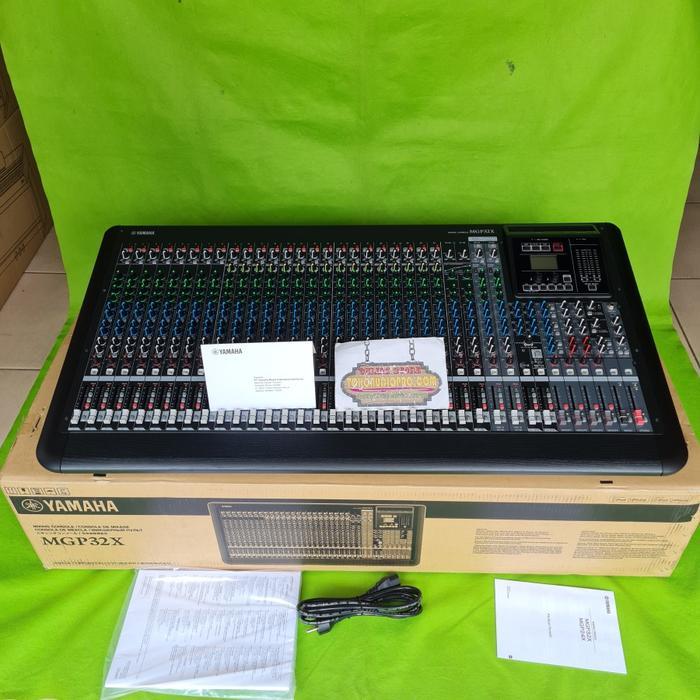 Mixer Yamaha Mgp32X 32-Channel Analog Mixer With Effect Original Mgp-32X Co