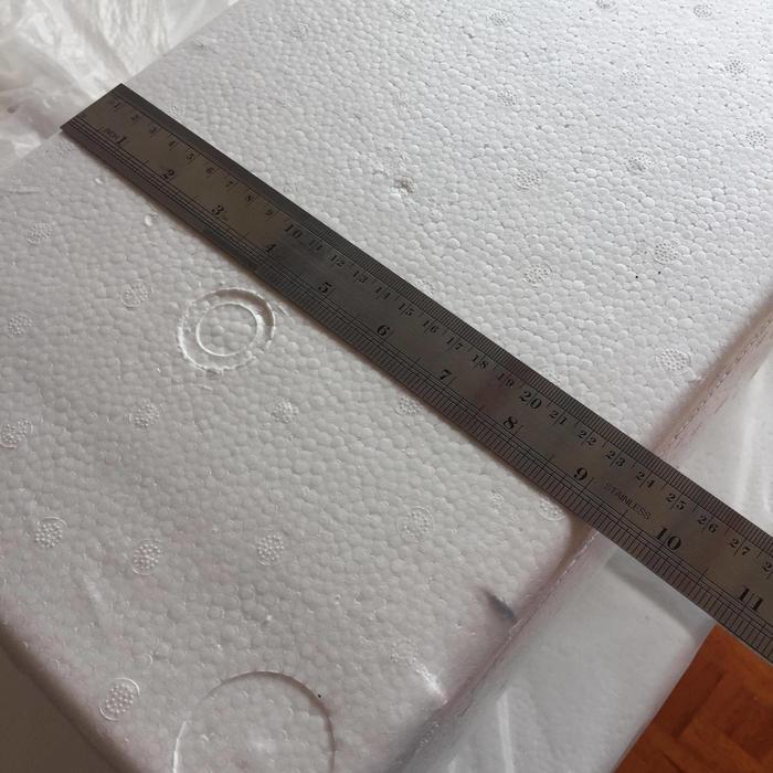 "New" styrofoam box 5KG panjang 37CM