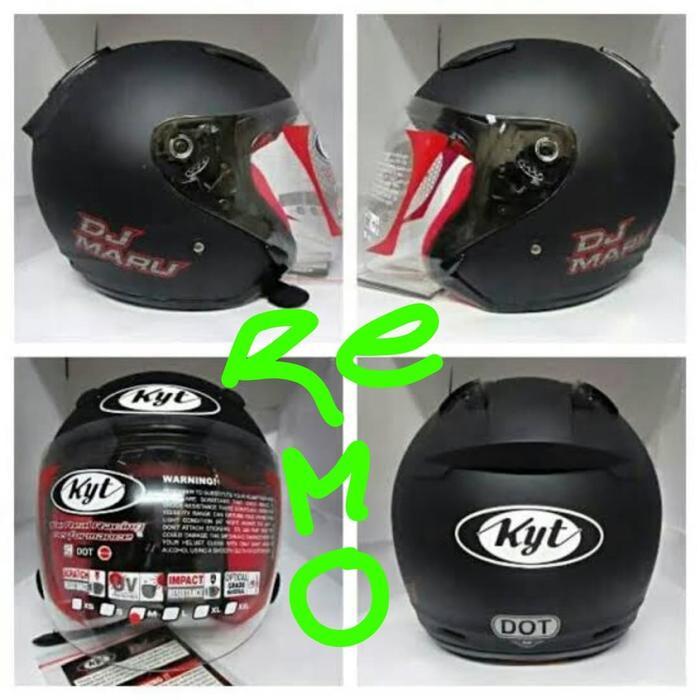 ORIGINAL Helm KYT DJ Maru DJMaru motor helmet kepala biker READY STOCK