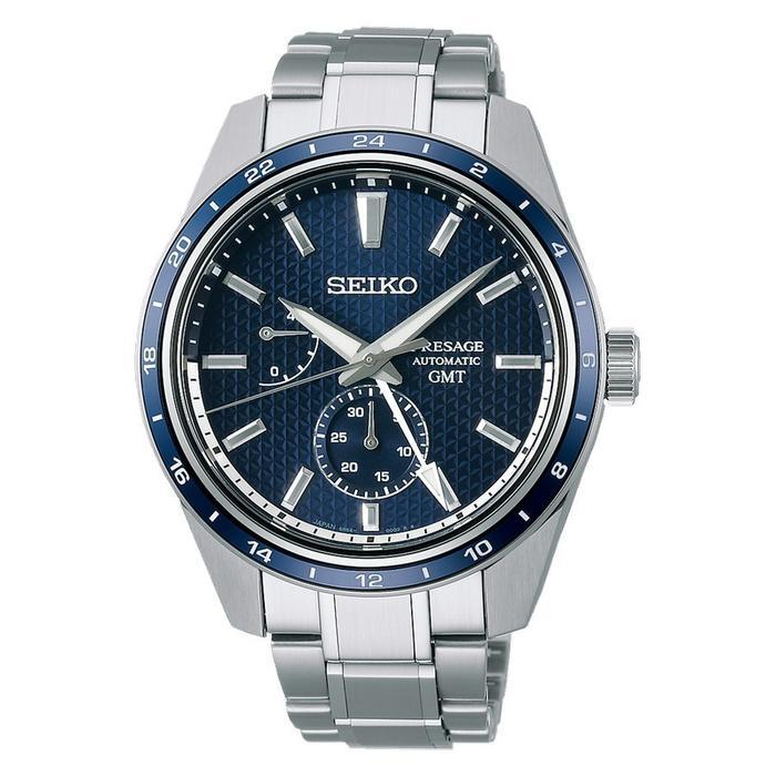 Seiko Presage SPB303J1 SPB303 Ao-Fuji Sharp Edged GMT Original Garansi