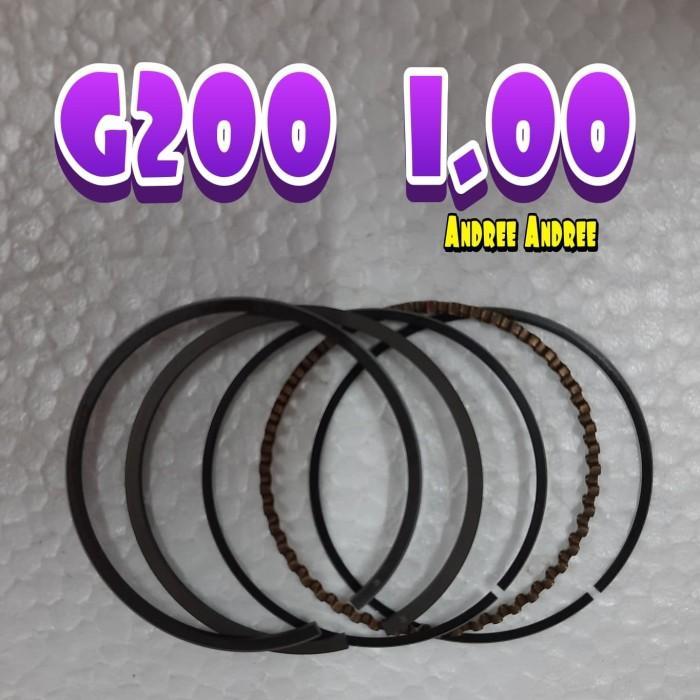 G200 Size 1.00 Ring Piston Honda G-200 Size 100