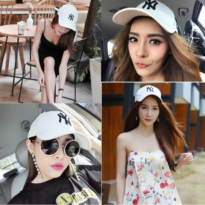 topi ny hitam cewe cowo bisa pakai/topi hitam NYC/topi couple hitam