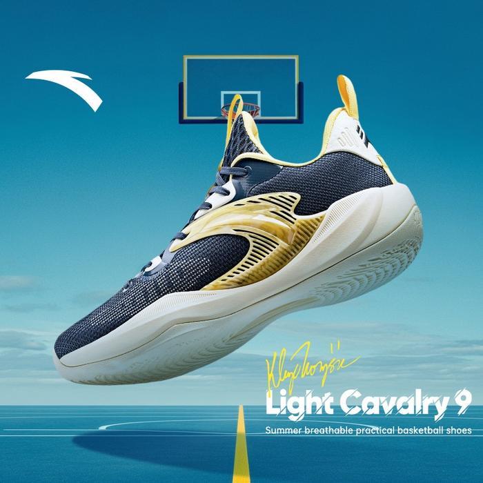 TERMURAH ANTA KT Light Cavalry 9 Sepatu Basket Pria Sports Sneakers Men Basketb Shoes 1124E1610