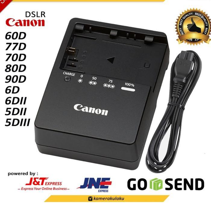 Charger Canon LP-E6 Untuk Canon EOS 5D Mark II, 5D Mark III EOS 6D, EOS 7D, EOS 60D, EOS 70D , EOS