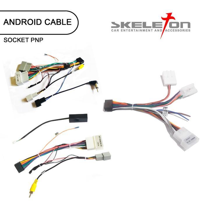 "New" KABEL SOKET HEAD UNIT UNTUK MOBIL TOYOTA AVANZA