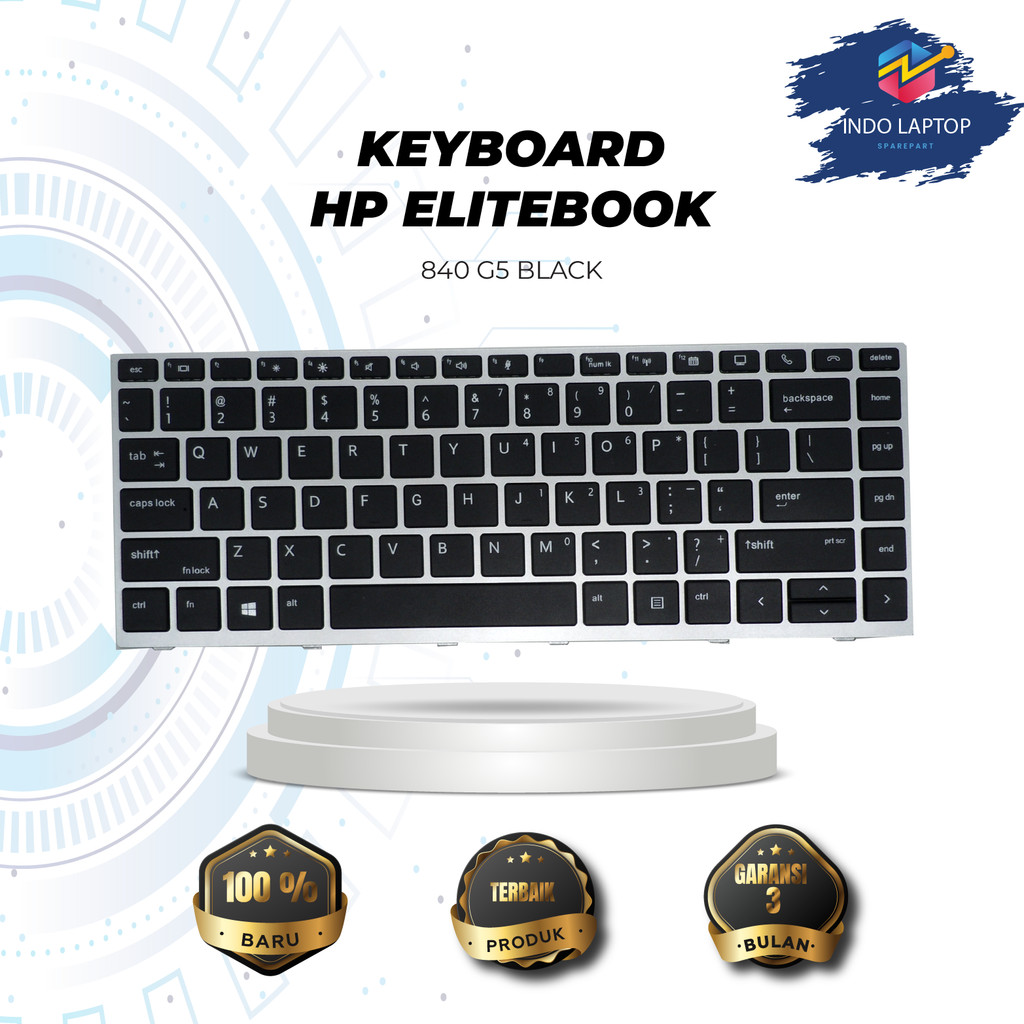 Keyboard HP Elitebook 840 G5 Black