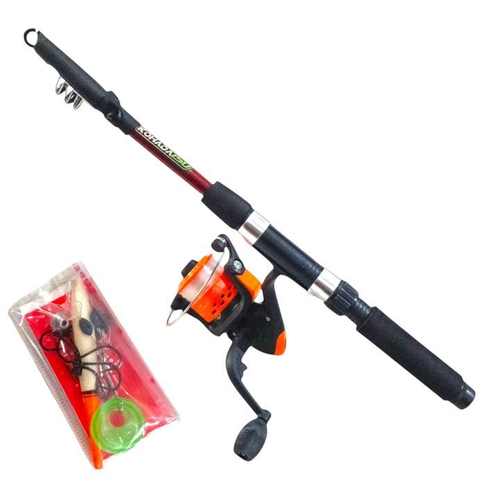 Set Alat Pancing Joran 1,5 m Termurah dengan Reel Toro 6 Bearings Paket Lengkap Harga Grosir