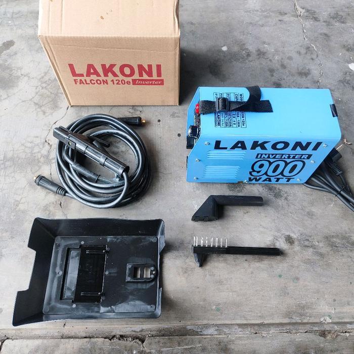 Lakoni Falcon 120e 120 e Mesin Travo Las Listrik  Inverter Welding 900W 900 W Watt