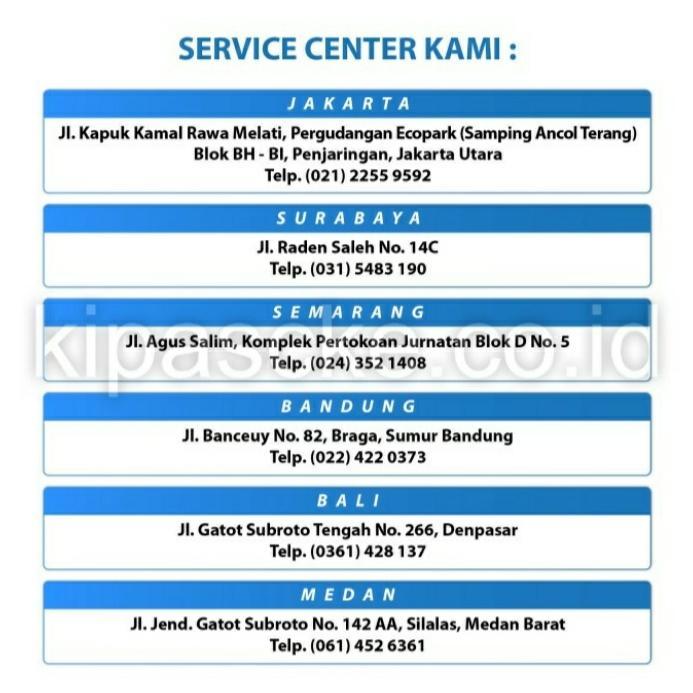 Wall Fan / Kipas Angin Dinding Industri 24Inch Heavy Duty