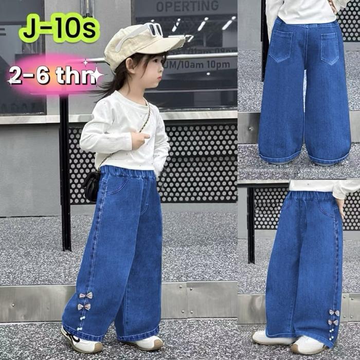 Celan jeans Kulot anak perempuan usia 2-11 Tahun Kulot jeans Anak