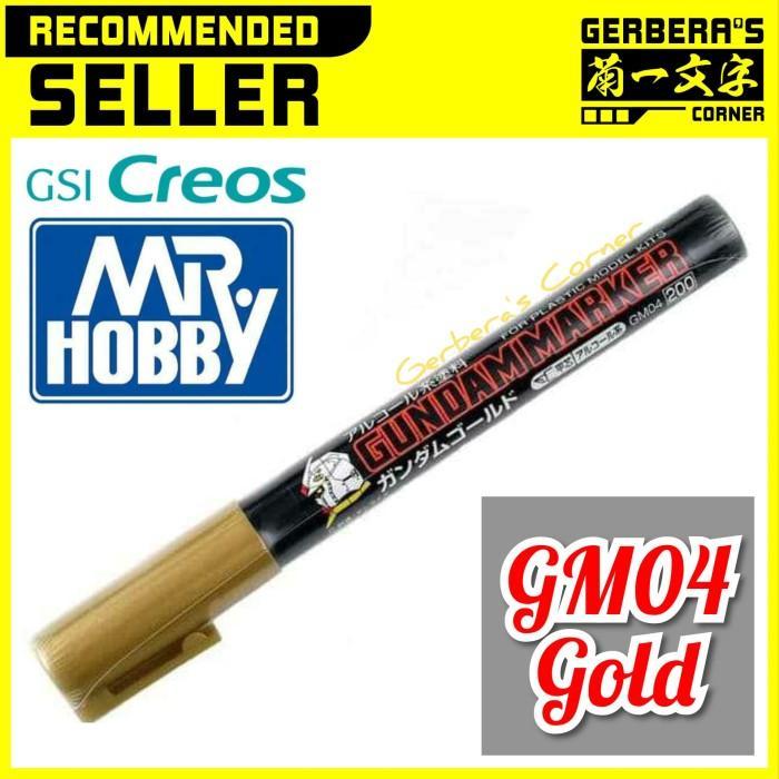 Gundam Marker Gold Gm04 - Marker Gundam Mr Hobby Creos