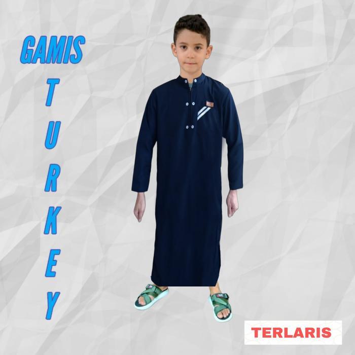 AR-RIZQI/GAMIS ANAK LAKI LAKI/JUBAH ANAK TK,SD,SMP/BAJU MUSLIM ANAK PREMIUM MOTIF PANJANG PRIA KOKO